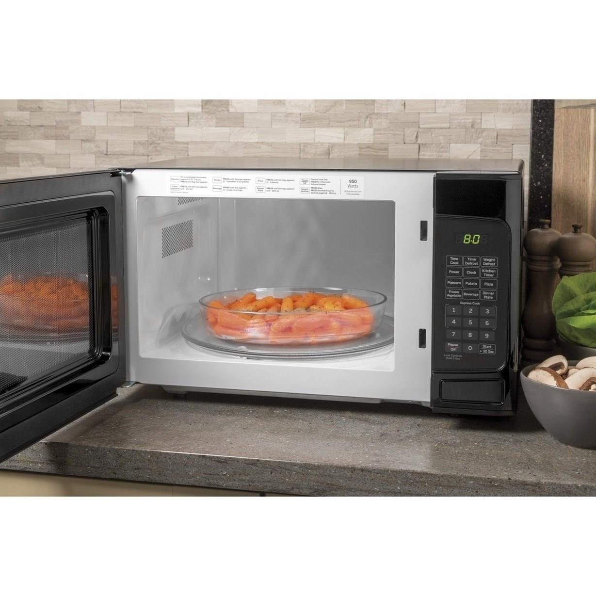 Ge 1.1 countertop microwave shop